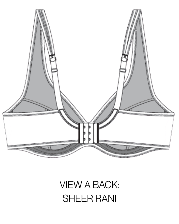 Rani Wired Bra: Sewing Pattern