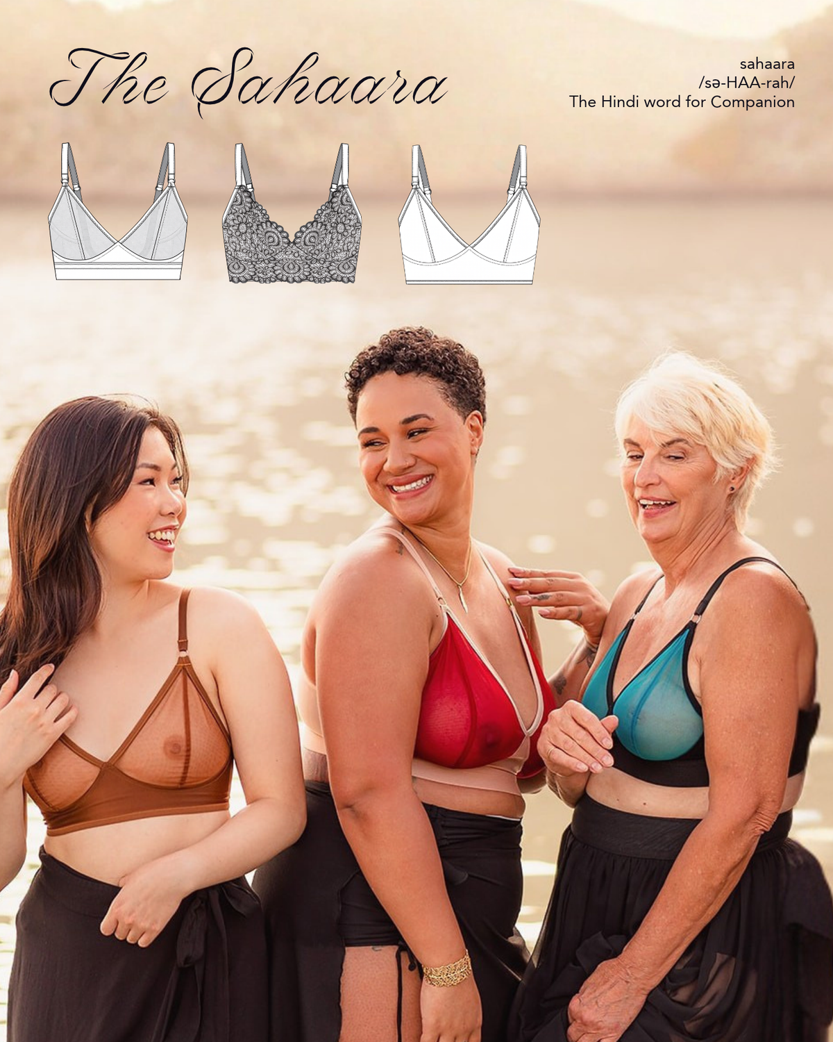 Sahaara Bra Sewing Pattern