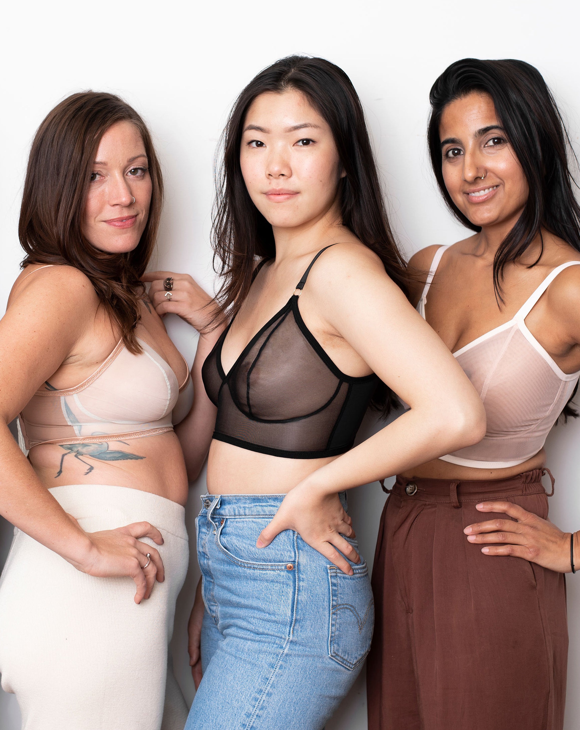 The Corsetiere - Signs that you're wearing a badly fitting bra: 💕 Bra cups  are too small and the bands too big 💕 Telltale signs of a band that's too  big is