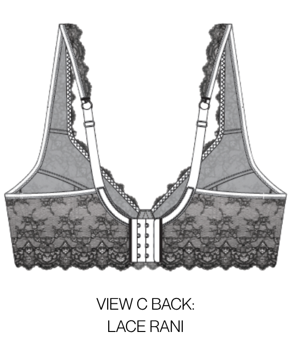 Rani Wired Bra: Sewing Pattern